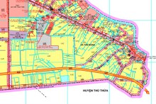 Bản đồ quy hoạch giao thông xã Tân Đông, huyện Thạnh Hóa, tỉnh Long An thời kỳ 2021 - 2030