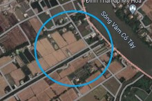 Đất có quy hoạch ở xã Tân Đông, huyện Thạnh Hóa, tỉnh Long An