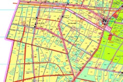 Bản đồ quy hoạch giao thông xã Tân Hiệp, huyện Thạnh Hóa, tỉnh Long An thời kỳ 2021 - 2030