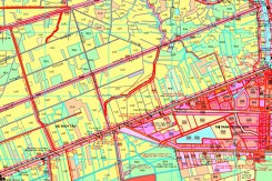 Bản đồ quy hoạch sử dụng đất xã Thủy Tây, huyện Thạnh Hóa, tỉnh Long An thời kỳ 2021 - 2030