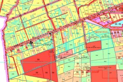 Bản đồ quy hoạch giao thông xã Thủy Tây, huyện Thạnh Hóa, tỉnh Long An thời kỳ 2021 - 2030