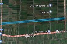 Đường sẽ mở ở xã Thủy Đông, huyện Thạnh Hóa, tỉnh Long An