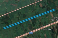 Đường sẽ mở ở xã Thủy Tây, huyện Thạnh Hóa, tỉnh Long An