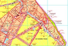 Bản đồ quy hoạch sử dụng đất xã Thái Bình Trung, huyện Vĩnh Hưng, tỉnh Long An đến năm 2030