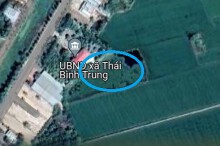 Đất có quy hoạch ở xã Thái Bình Trung, huyện Vĩnh Hưng, tỉnh Long An