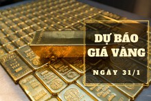 Dự báo giá vàng 31/1: Chờ đợi xu hướng tăng mới?