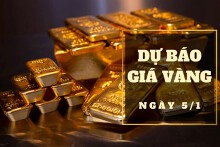 Dự báo giá vàng 5/1: Xu hướng giảm vẫn duy trì?
