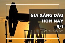 Giá xăng dầu hôm nay 5/1: Điều chỉnh trái chiều