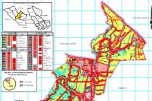 Bản đồ quy hoạch sử dụng đất thị xã Kiến Tường, tỉnh Long An đến năm 2030