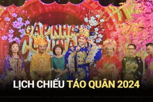 Lịch chiếu Táo Quân 2024: Những điểm mới trong Gặp nhau cuối năm Xuân Giáp Thìn