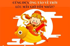 Cúng đưa ông Táo về trời lúc mấy giờ tốt nhất?