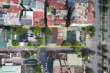 Cận cảnh lô đất để xây tổ hợp cao tầng của của Tổng công ty Thép bị đề nghị thu hồi