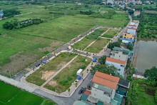 Dừng phiên đấu giá 39 lô đất ở Quốc Oai