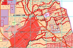 Bản đồ quy hoạch giao thông xã Minh Tâm, huyện Hớn Quản, tỉnh Bình Phước đến năm 2030