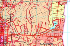 Bản đồ quy hoạch giao thông xã Phước An, huyện Hớn Quản, tỉnh Bình Phước đến năm 2030