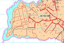 Bản đồ quy hoạch sử dụng đất xã Tân Hiệp, huyện Hớn Quản, tỉnh Bình Phước đến năm 2030