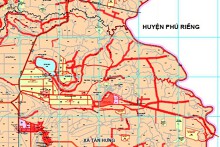 Bản đồ quy hoạch sử dụng đất xã Tân Hưng, huyện Hớn Quản, tỉnh Bình Phước đến năm 2030