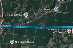 Đường sẽ mở ở xã Tân Quan, huyện Hớn Quản, tỉnh Bình Phước
