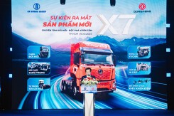 Ô tô An Sương ra mắt xe đầu kéo Dongfeng X7 Yuchai
