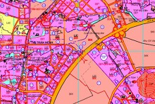 Bản đồ quy hoạch giao thông phường Nếnh, thị xã Việt Yên, Bắc Giang
