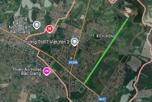 Đường sẽ mở ở phường Bích Động, thị xã Việt Yên, Bắc Giang