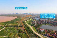 Toàn cảnh đường kết nối di sản văn hoá du lịch và phát triển kinh tế dọc sông Hồng sắp mở qua huyện Văn Giang, Hưng Yên