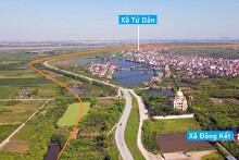 Toàn cảnh đường kết nối di sản văn hoá du lịch và phát triển kinh tế dọc sông Hồng sắp mở qua huyện Khoái Châu, Hưng Yên