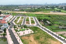Đất trúng đấu giá sắp ngang biệt thự, liền kề