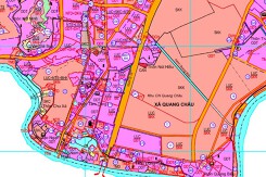 Bản đồ quy hoạch giao thông phường Quang Châu, thị xã Việt Yên, Bắc Giang