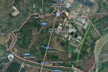 Đường sẽ mở ở phường Quang Châu, thị xã Việt Yên, Bắc Giang