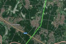 Đường sẽ mở ở phường Tự Lạn, thị xã Việt Yên, Bắc Giang