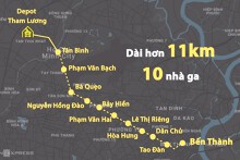 TP HCM sẽ làm Metro Bến Thành - Tham Lương bằng vốn ngân sách