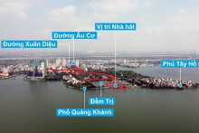 Duyệt quy hoạch không gian trung tâm bán đảo Quảng An