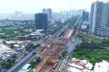 TP HCM sắp thông xe hầm chui Nguyễn Văn Linh - Nguyễn Hữu Thọ