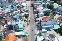Cận cảnh nhà đất đang giải tỏa để mở rộng đường Nguyễn Thị Định ở Thủ Đức