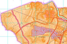 Bản đồ quy hoạch sử dụng đất xã Long Giang, thị xã Phước Long, tỉnh Bình Phước đến năm 2030