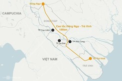 Đồng Tháp đề xuất sớm đầu tư cao tốc Hồng Ngự - Trà Vinh