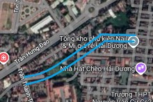 Đường sẽ mở theo quy hoạch ở phường Ngọc Châu, thành phố Hải Dương, tỉnh Hải Dương (phần 1)