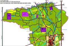 Bản đồ quy hoạch sử dụng đất thị xã Bình Long, tỉnh Bình Phước đến năm 2030