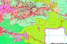 Bản đồ quy hoạch sử dụng đất xã Thanh Luận, huyện Sơn Động, Bắc Giang đến năm 2030