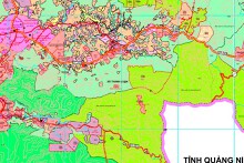 Bản đồ quy hoạch giao thông xã Thanh Luận, huyện Sơn Động, Bắc Giang đến năm 2030