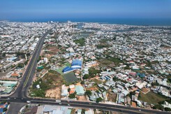 Tiến độ khu dân cư nam đường Lê Duẩn ở TP Phan Thiết