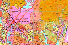 Bản đồ quy hoạch giao thông phường Bến Tắm, TP Chí Linh, tỉnh Hải Dương đến năm 2030
