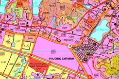Bản đồ quy hoạch sử dụng đất phường Chí Minh, TP Chí Linh, tỉnh Hải Dương đến năm 2030