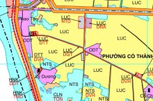 Bản đồ quy hoạch sử dụng đất phường Cổ Thành, TP Chí Linh, tỉnh Hải Dương đến năm 2030