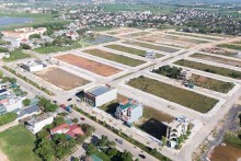 TP Thanh Hoá đấu giá 11 lô đất ở, khởi điểm từ 7,12 triệu đồng/m2