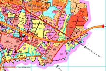 Bản đồ quy hoạch giao thông phường Hoàng Tiến, TP Chí Linh, tỉnh Hải Dương đến năm 2030