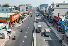 Đường huyết mạch cửa ngõ TP HCM sau khi mở rộng gấp 3 lần