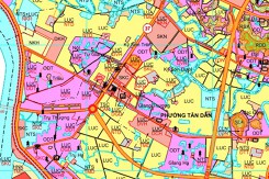 Bản đồ quy hoạch sử dụng đất phường Tân Dân, TP Chí Linh, tỉnh Hải Dương đến năm 2030