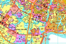 Bản đồ quy hoạch giao thông phường Tân Dân, TP Chí Linh, tỉnh Hải Dương đến năm 2030